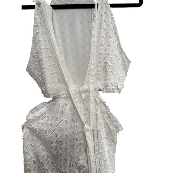 LACE The Label Eyelet Cutout Halter Dress - Size M - NWT - Picture 7 of 7